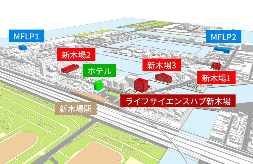 新木場エリア